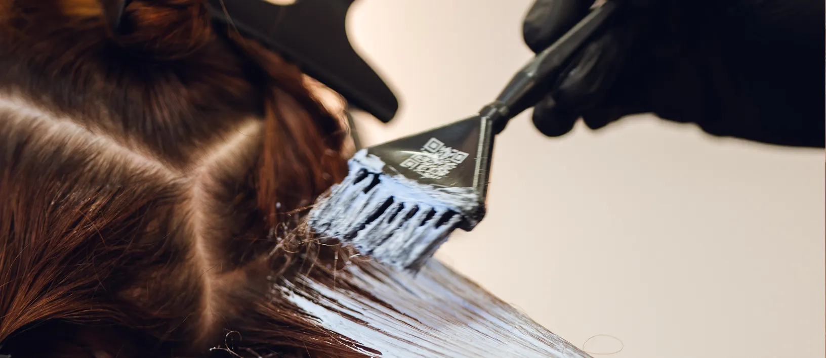 Coloration et balayage réalisés en salon